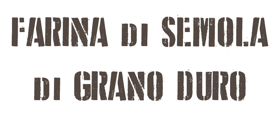 FARINA di SEMOLA di GRANO DURO